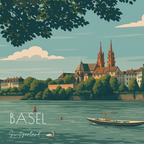 Travel Magnet - Switzerland Collection - 2.5x2.5