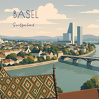 Travel Magnet - Switzerland Collection - 2.5x2.5