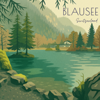 Travel Magnet - Switzerland Collection - 2.5x2.5