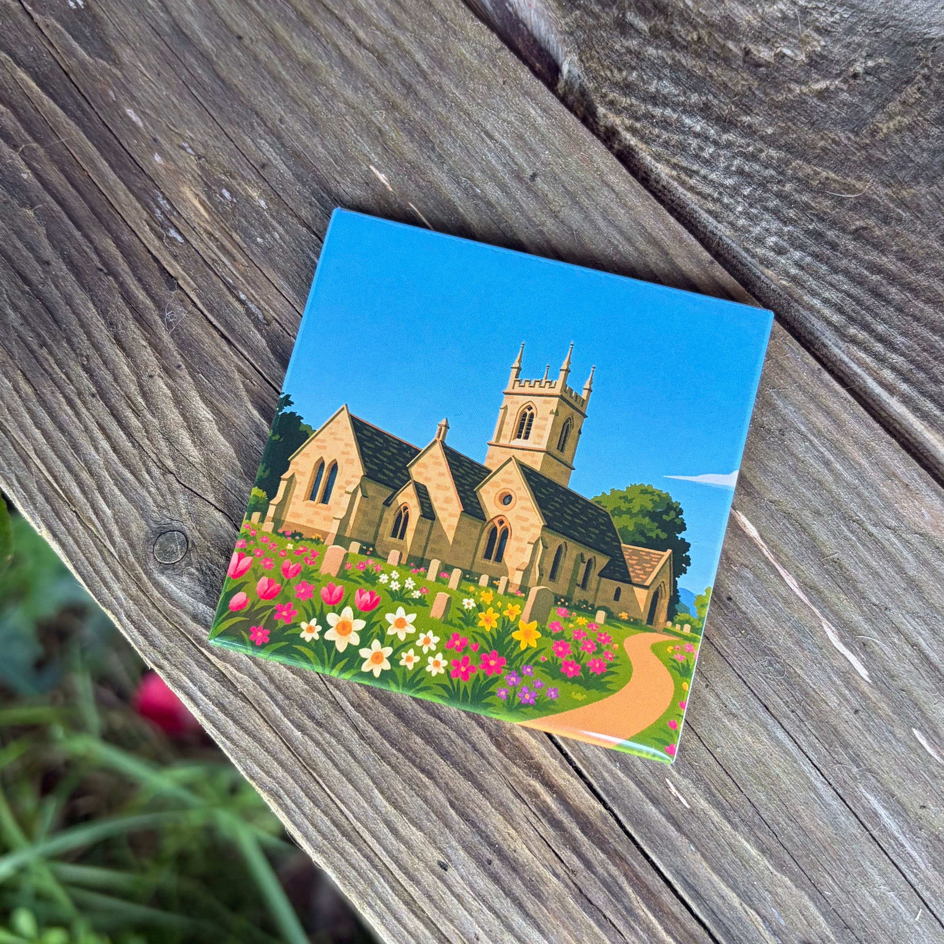 2.5x2.5 Square Magnet - One design - Bulk order