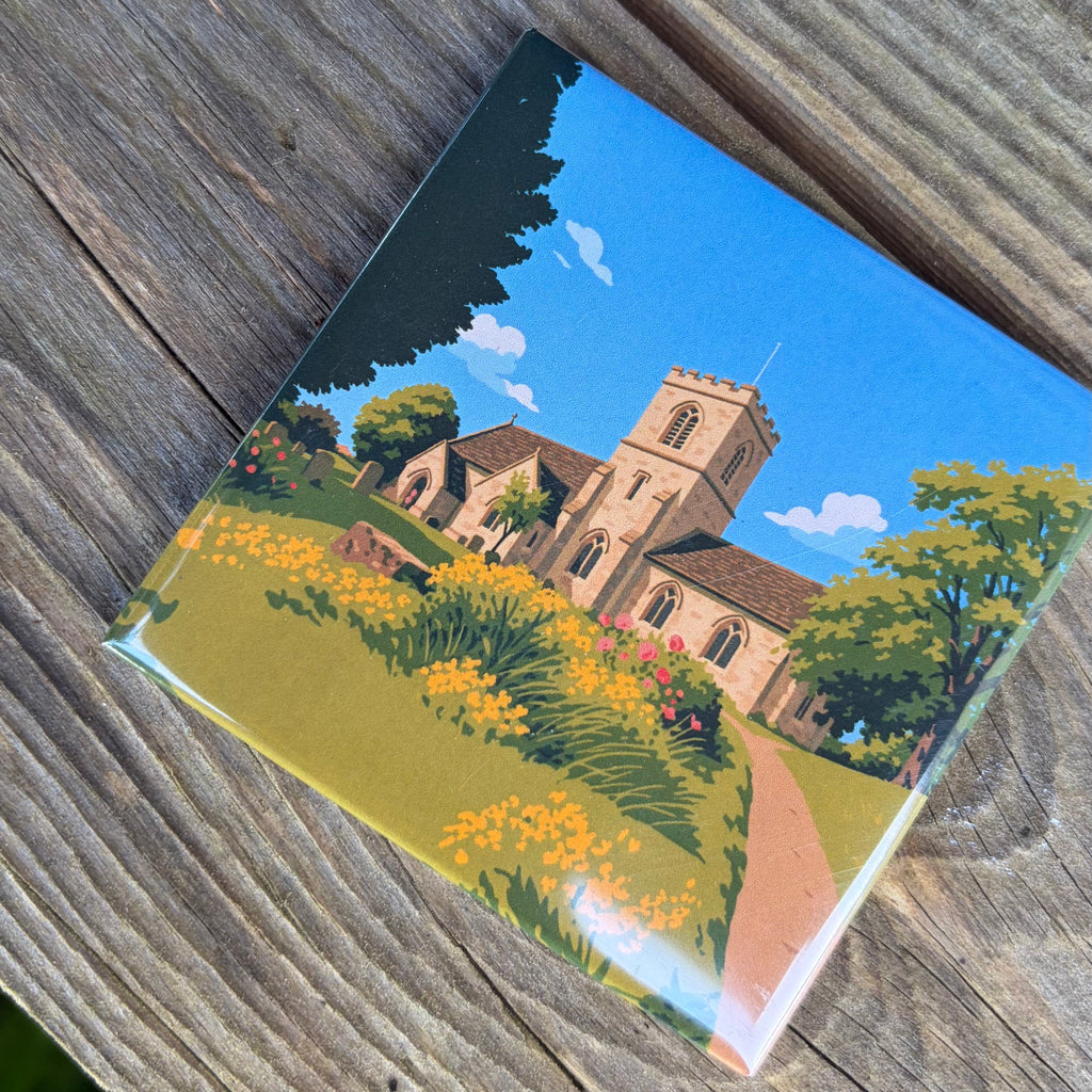 2.5x2.5 Square Magnet - One design - Bulk order