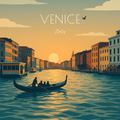 Travel Magnet -Italy Collection - 2.5x2.5