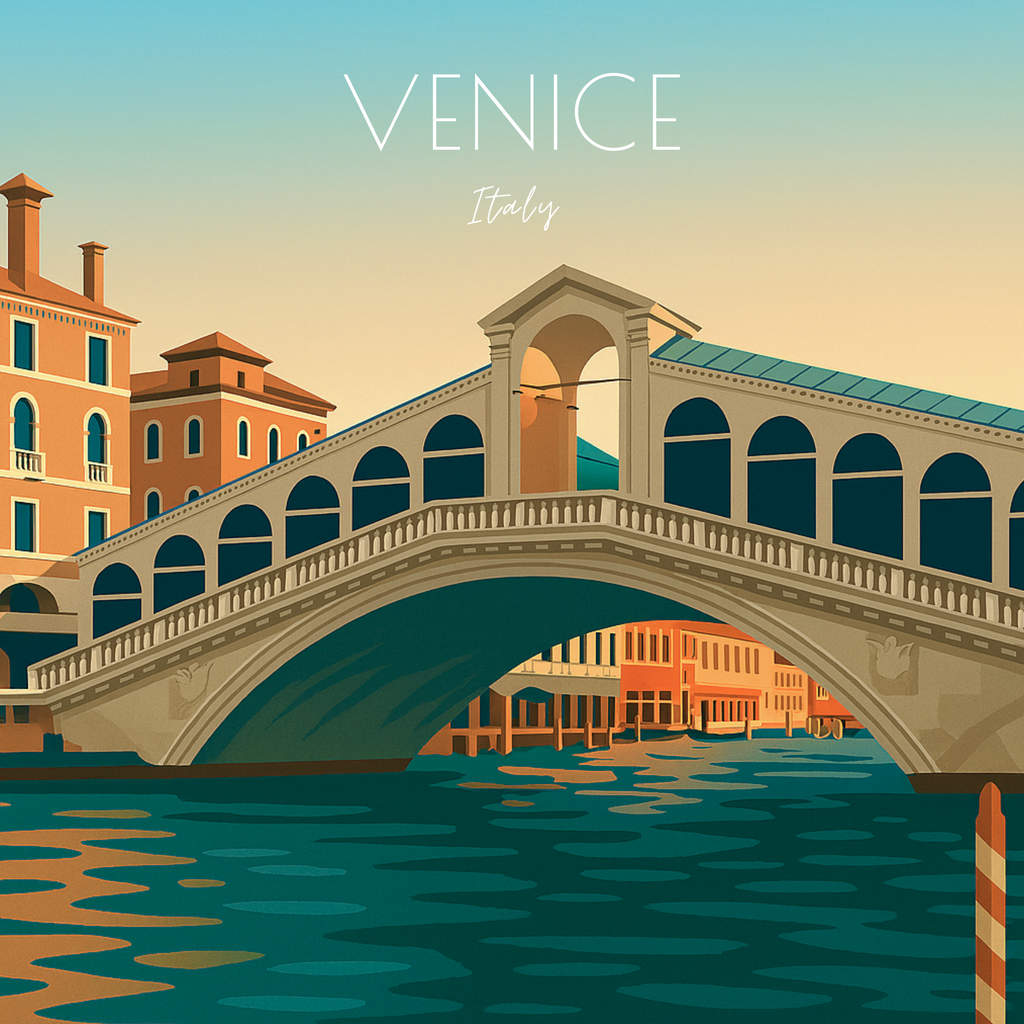Travel Magnet -Italy Collection - 2.5x2.5