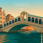 Travel Magnet -Italy Collection - 2.5x2.5