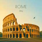 Travel Magnet -Italy Collection - 2.5x2.5