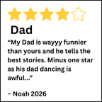 2.5” x 2.5” Square - Personalised Review Magnet
