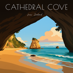 Travel Magnet - New Zealand North Island - 2.5x2.5