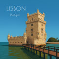 Travel Magnet - Portugal - 2.5x2.5