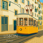 Travel Magnet - Portugal - 2.5x2.5
