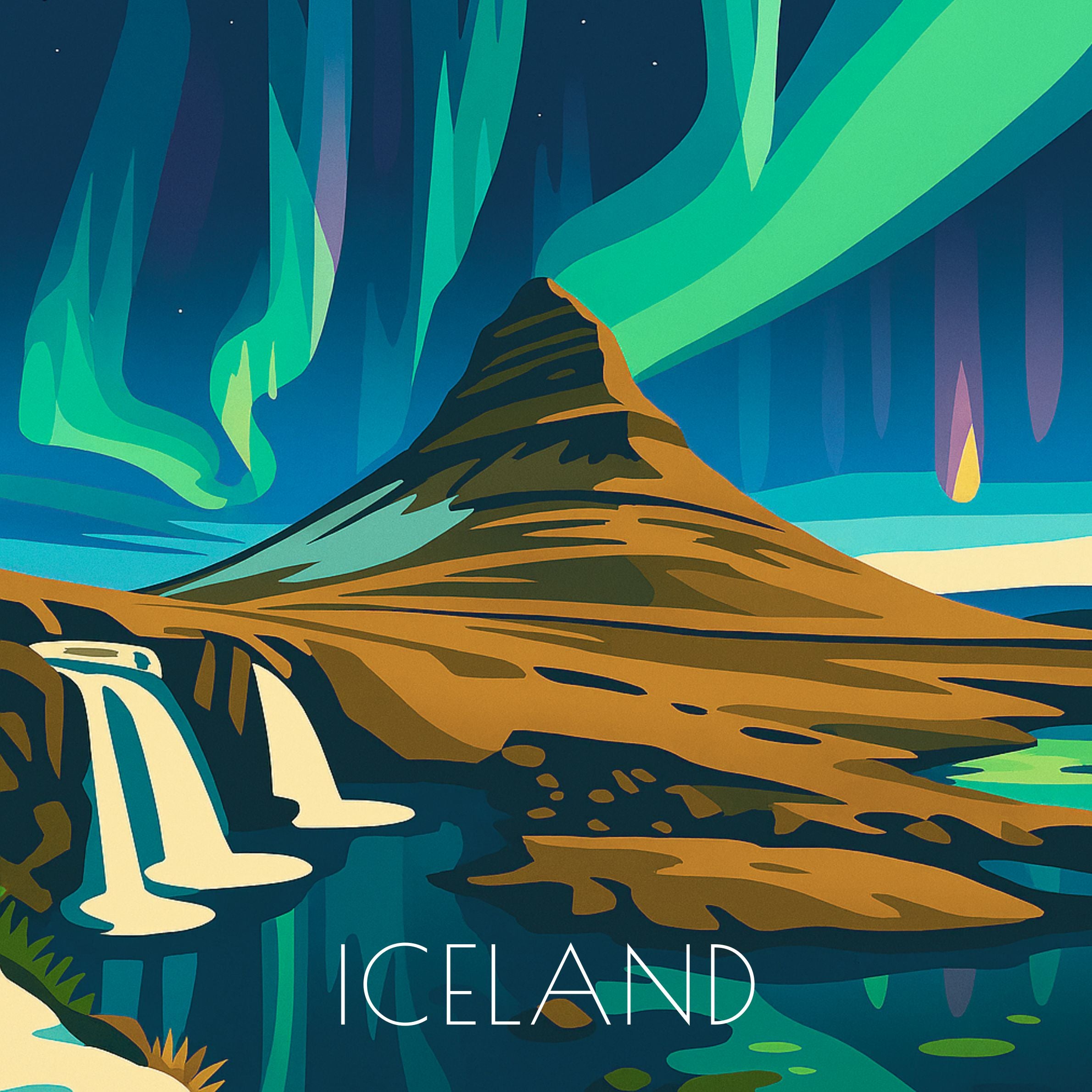 Iceland Travel Magnets