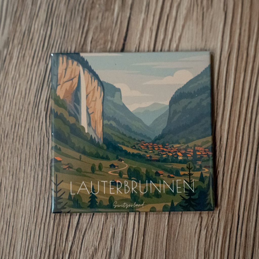 Switzerland Travel Magnet
